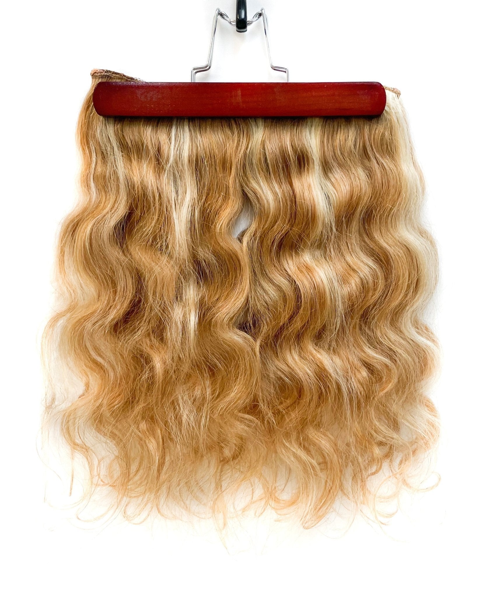 VIP Extensions 100% Human Hair BandX Halo Body Wave 18" with Clip