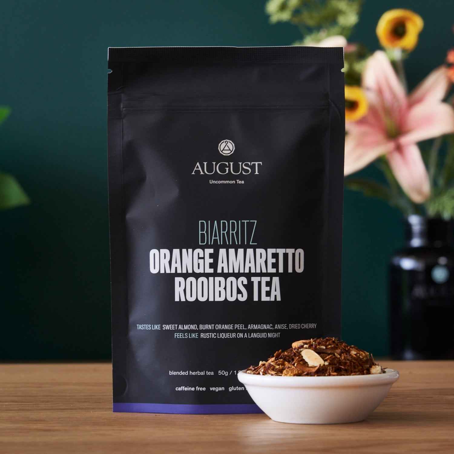 Biarritz - Orange Amaretto Rooibos Tea (Caffeine Free)