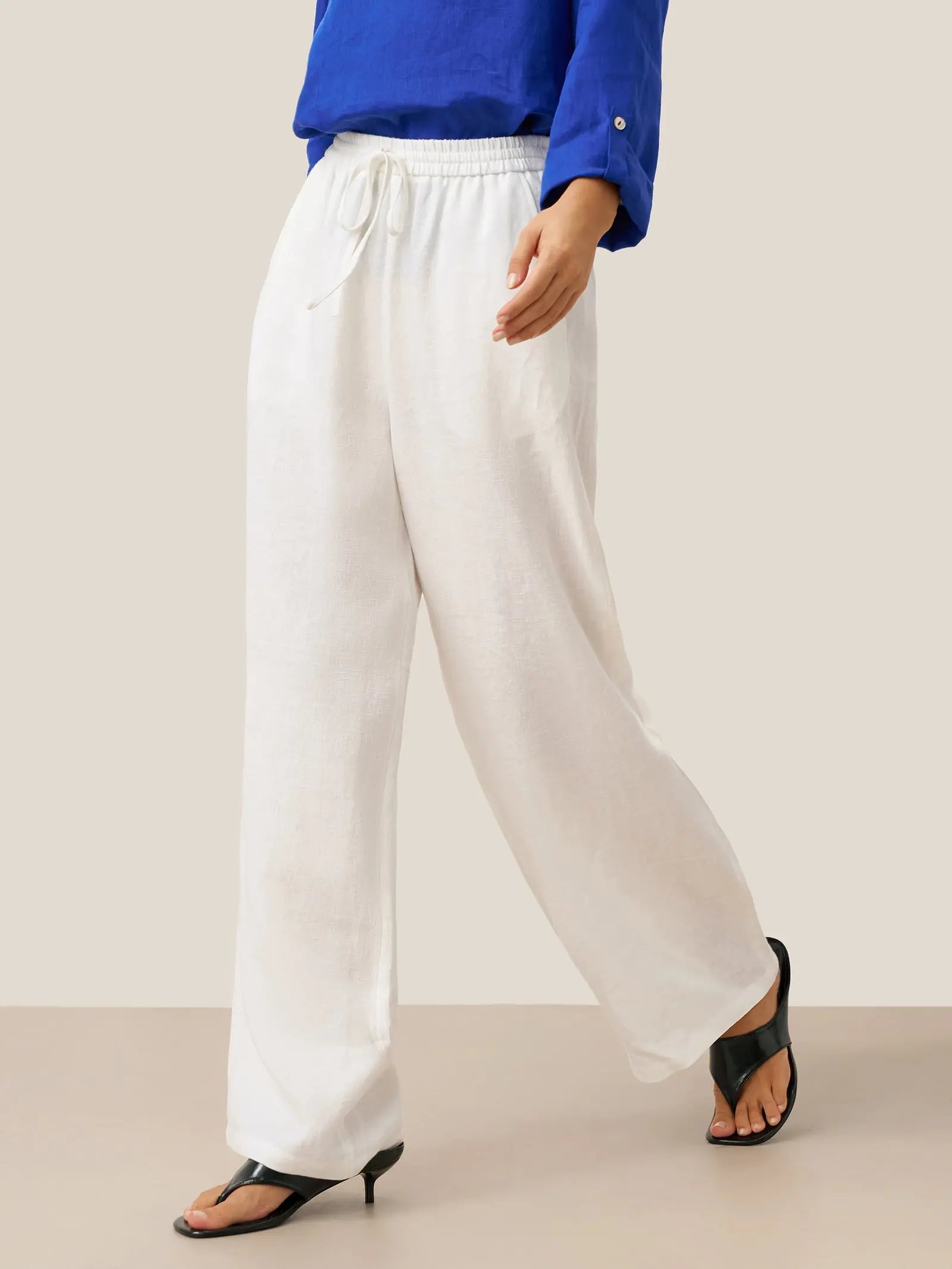 100% Linen Classic Pants LYON