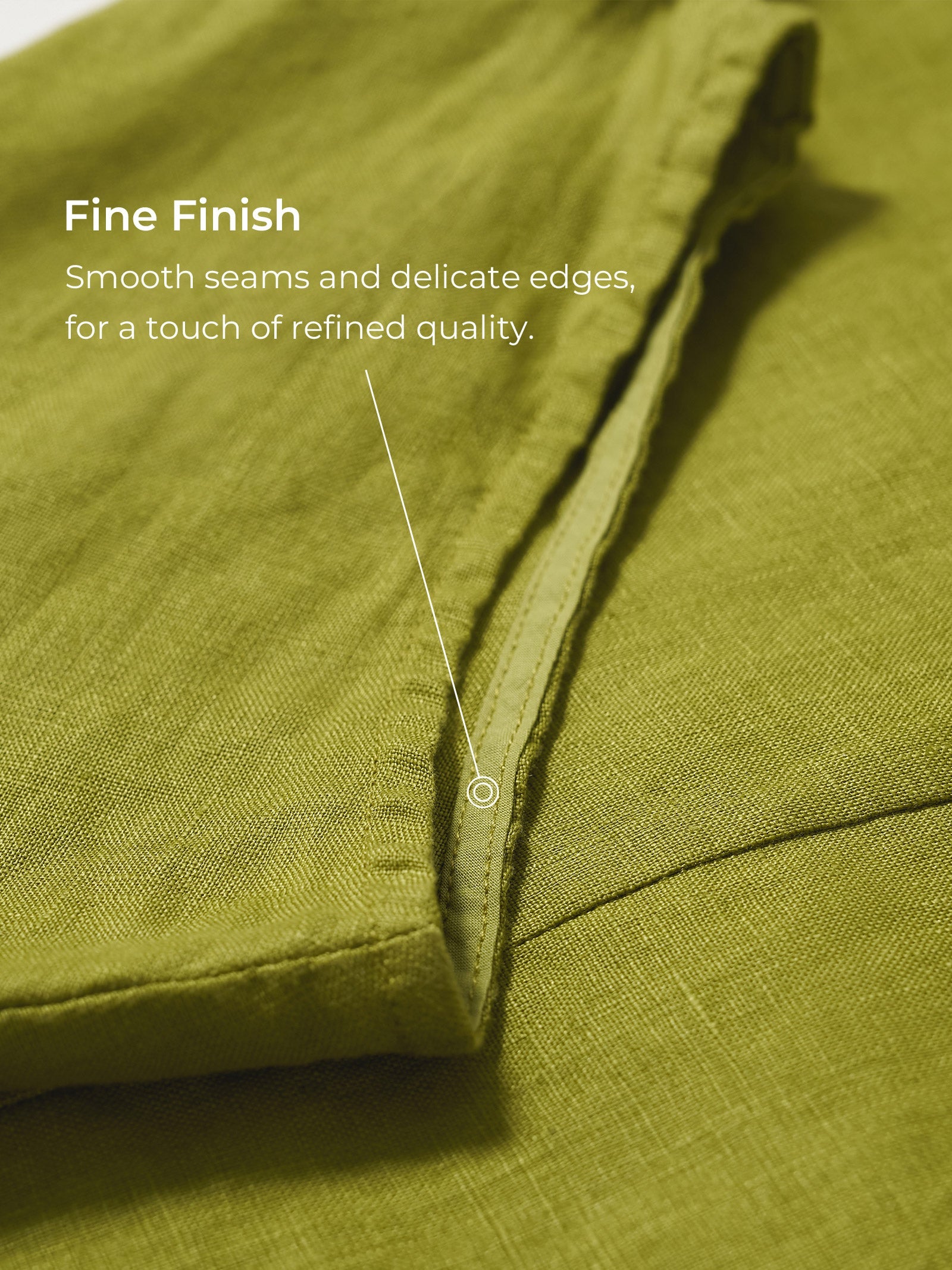 100% Linen Collared Cap Sleeve Top IVY by LINTICO