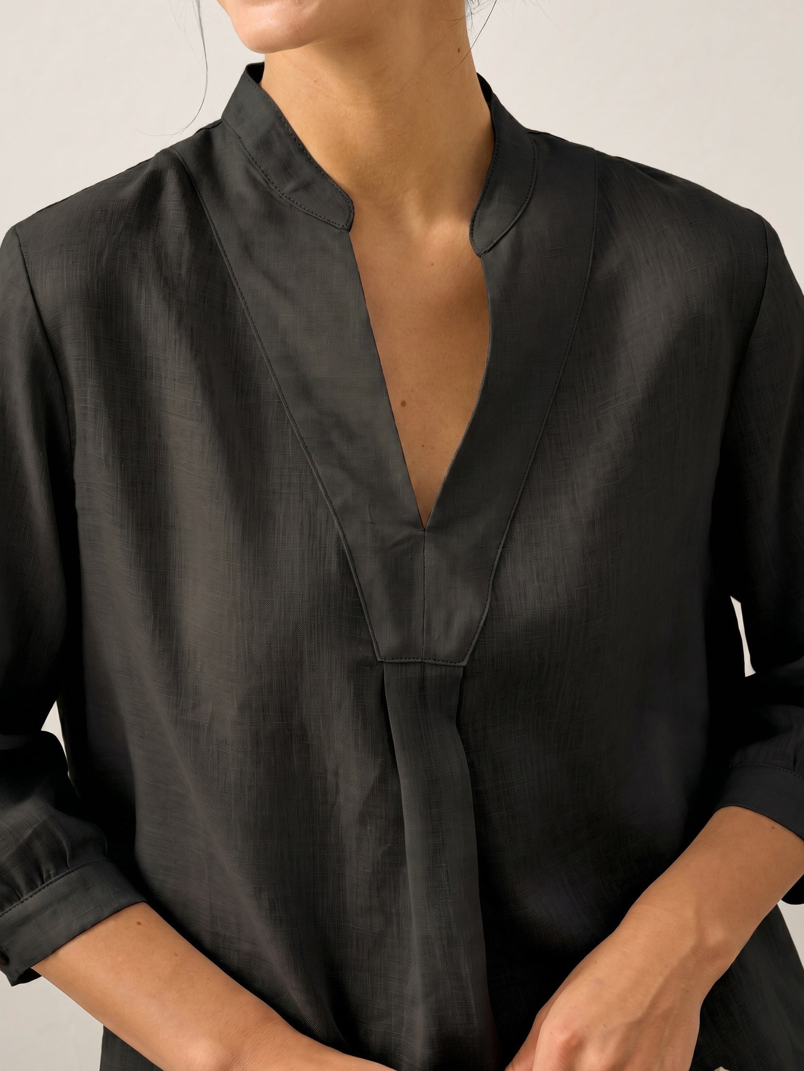 100% Linen Dress Shirt JOANNA DestGlow