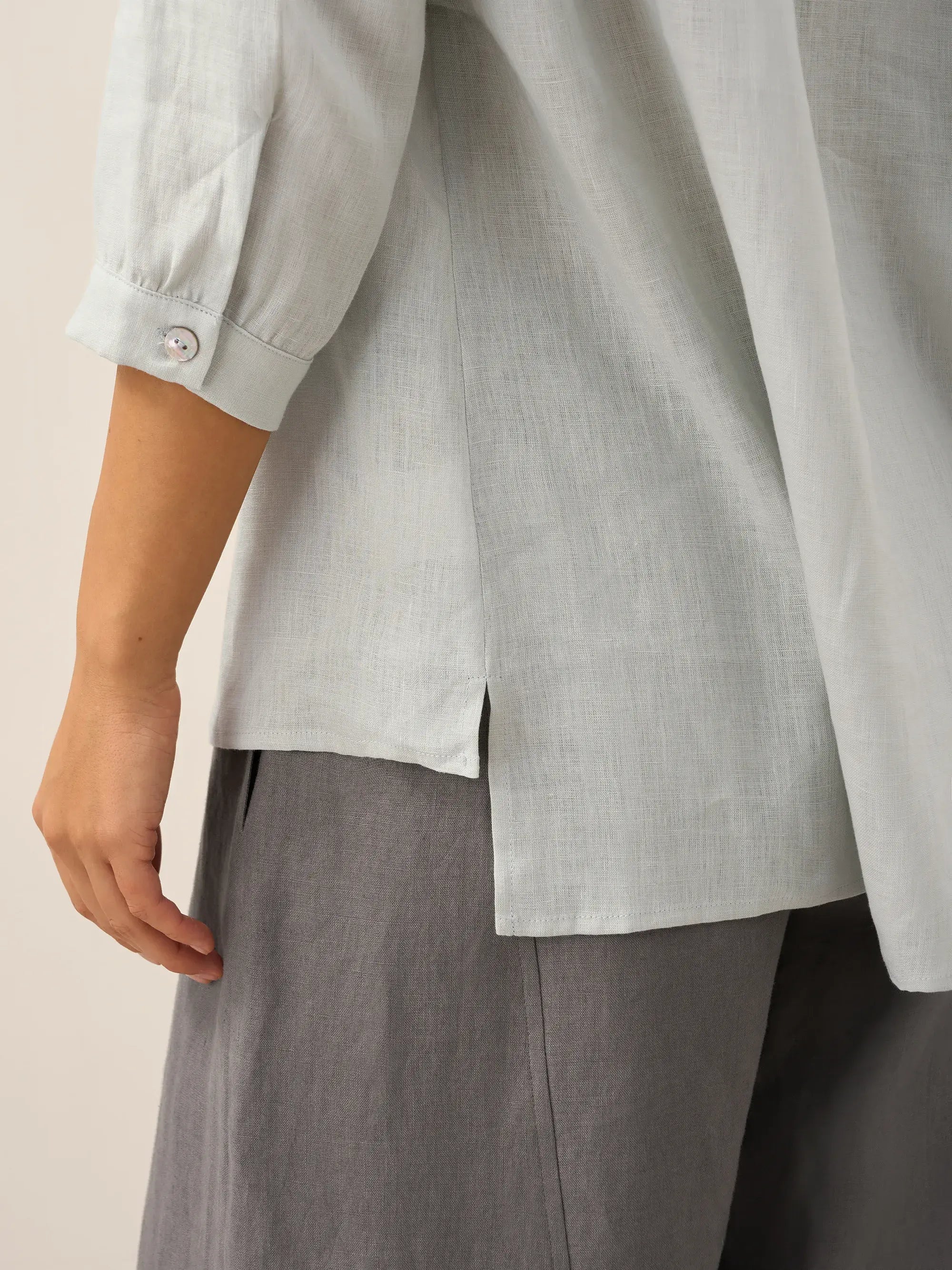 100% Linen Dress Shirt JOANNA DestGlow