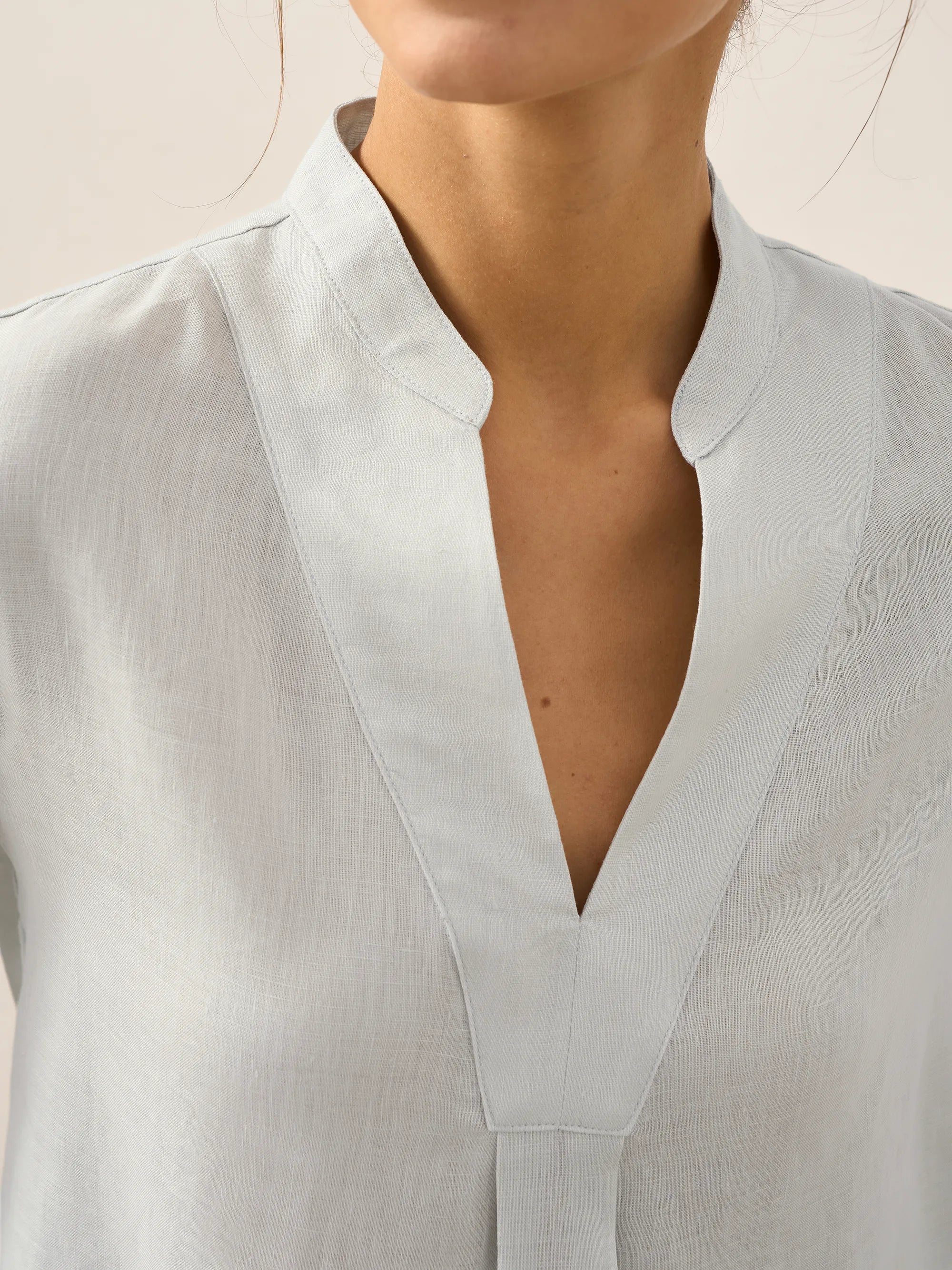 100% Linen Dress Shirt JOANNA DestGlow