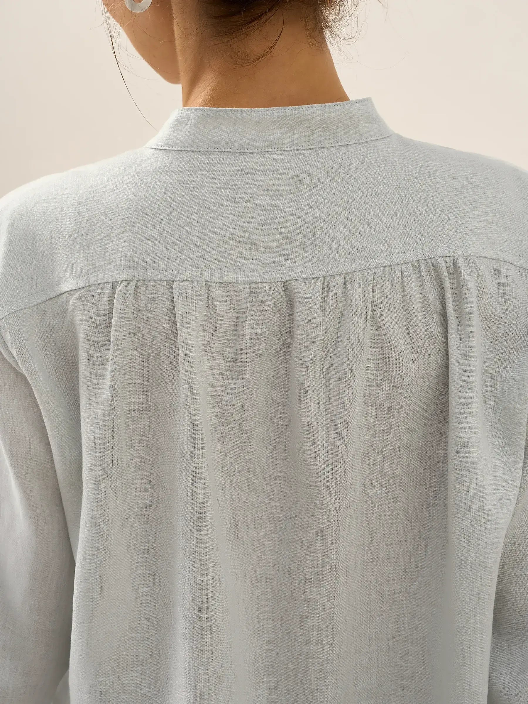 100% Linen Dress Shirt JOANNA DestGlow