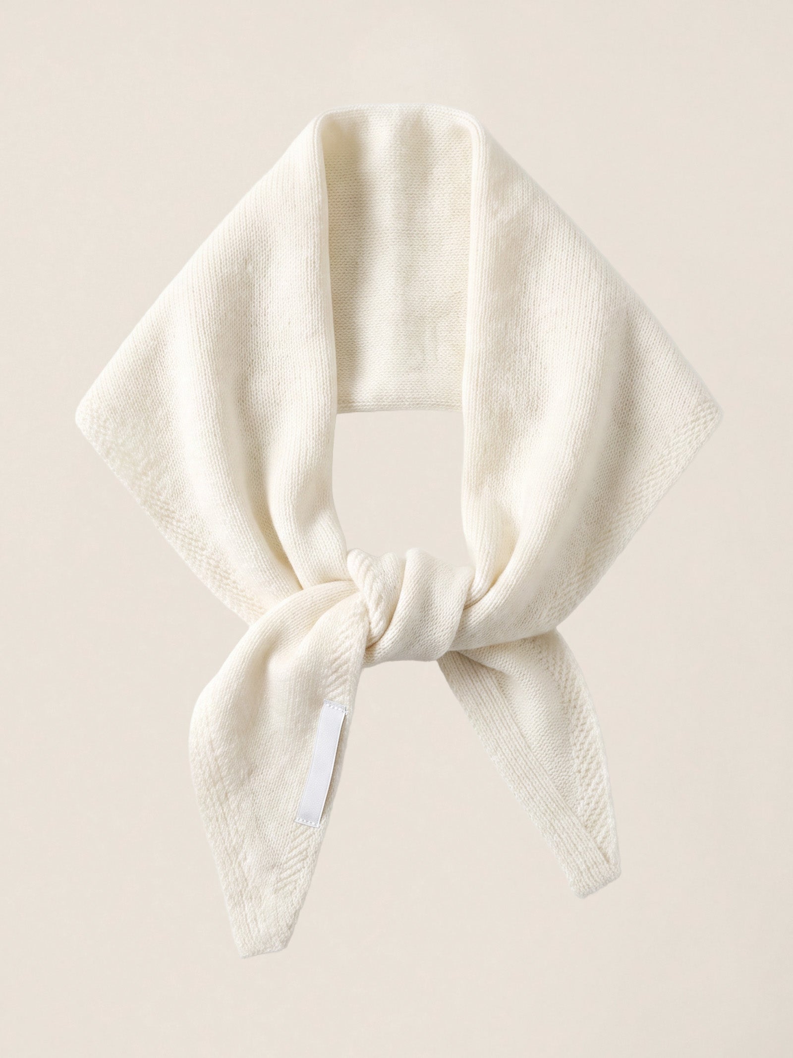 100% Merino Wool Knitted Triangle Scarf DestGlow