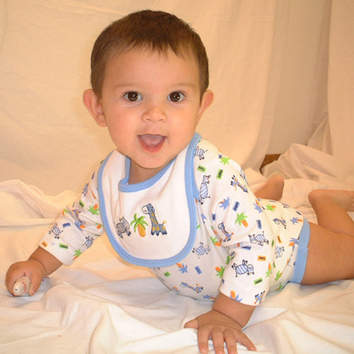 Newborn Baby Boys 9-Piece Layette Gift Set - Soft Cotton Baby Shower Gift