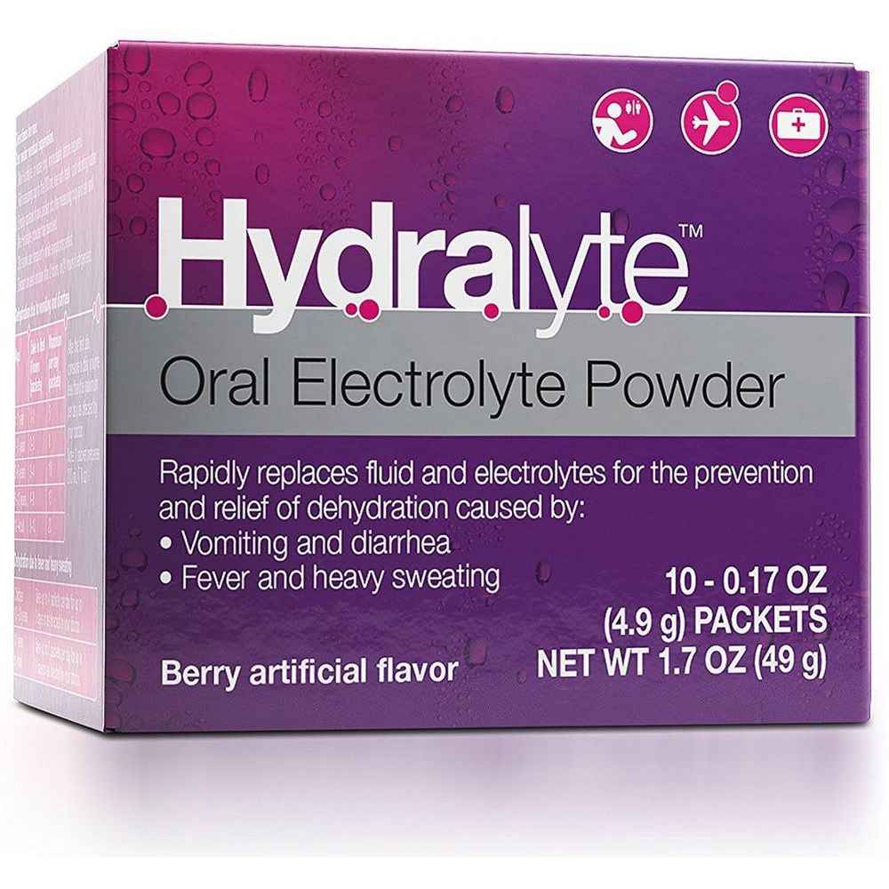 Hydralyte Oral Electrolyte Powder Berry