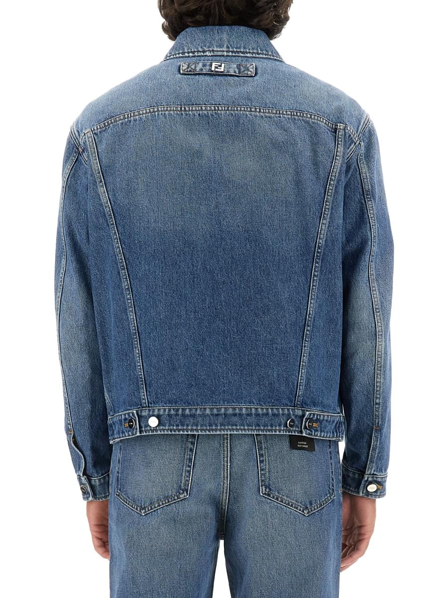 Fendi Men Denim Jacket DestGlow