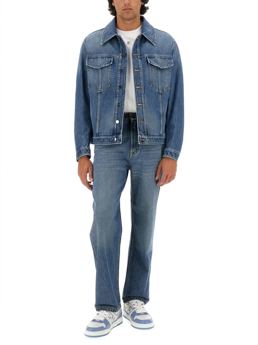 Fendi Men Denim Jacket DestGlow