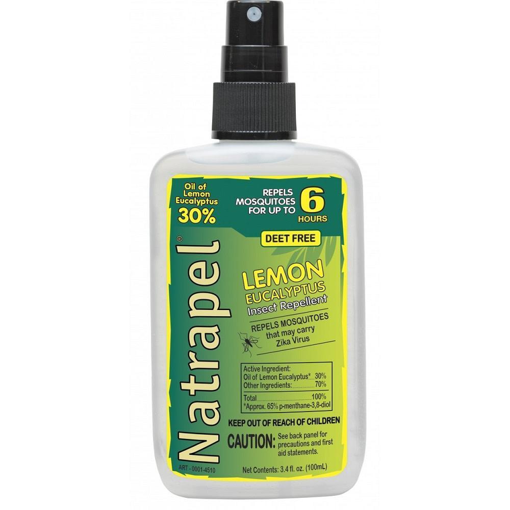 Natrapel Lemon Eucalyptus Mosquito Repellent - 3.4 Oz by Pasteur Pharmacy