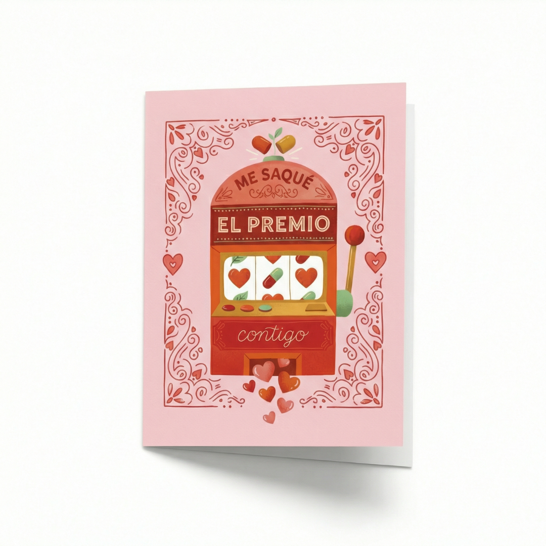 Farmacia Savia Tarjeta de Felicitación Me Saqué El Premio Contigo (1 unidad) by Farmacias Savia