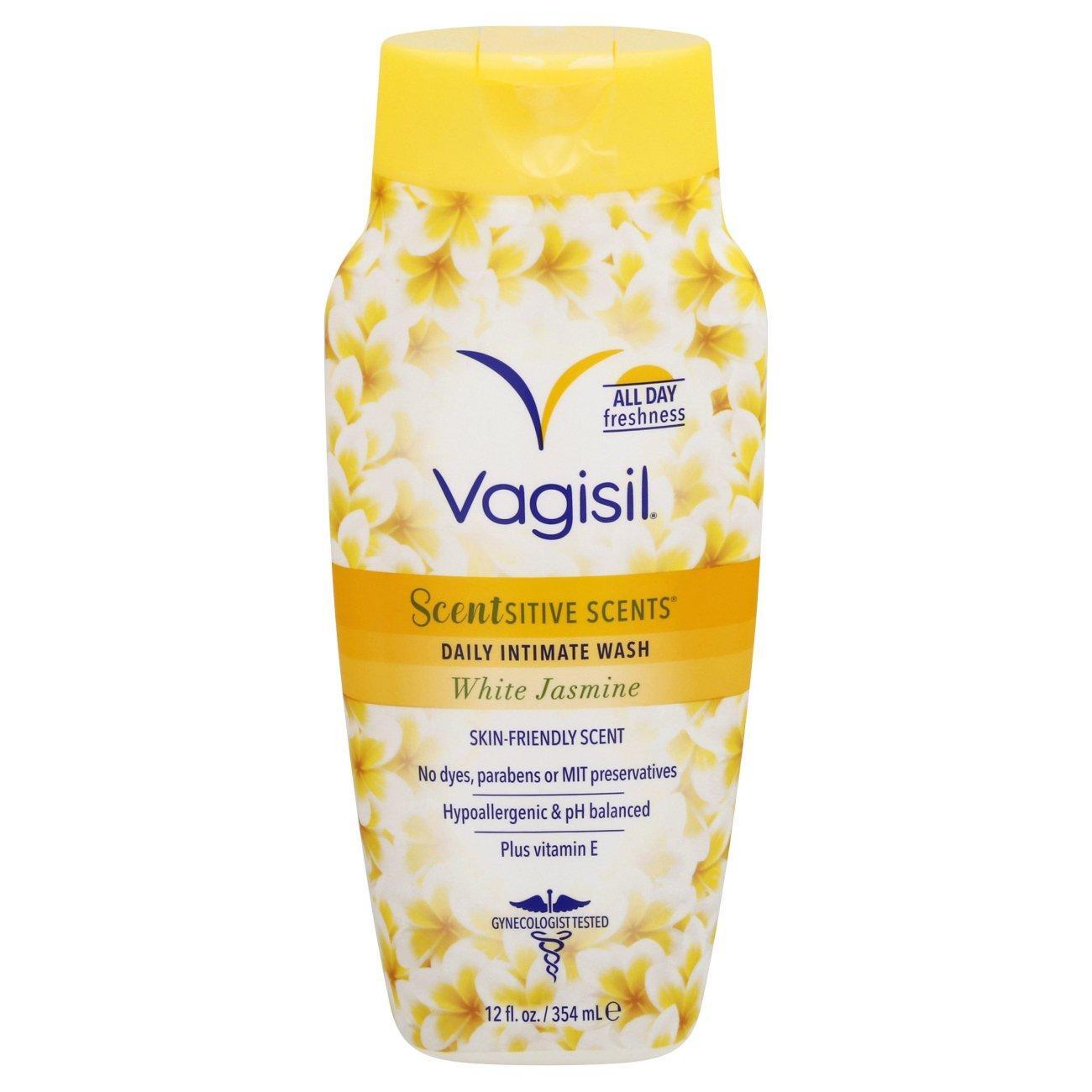 Vagisil Scentsitive Scents White Jasmine Daily Intimate Wash 12 Fl Oz - DestGlow