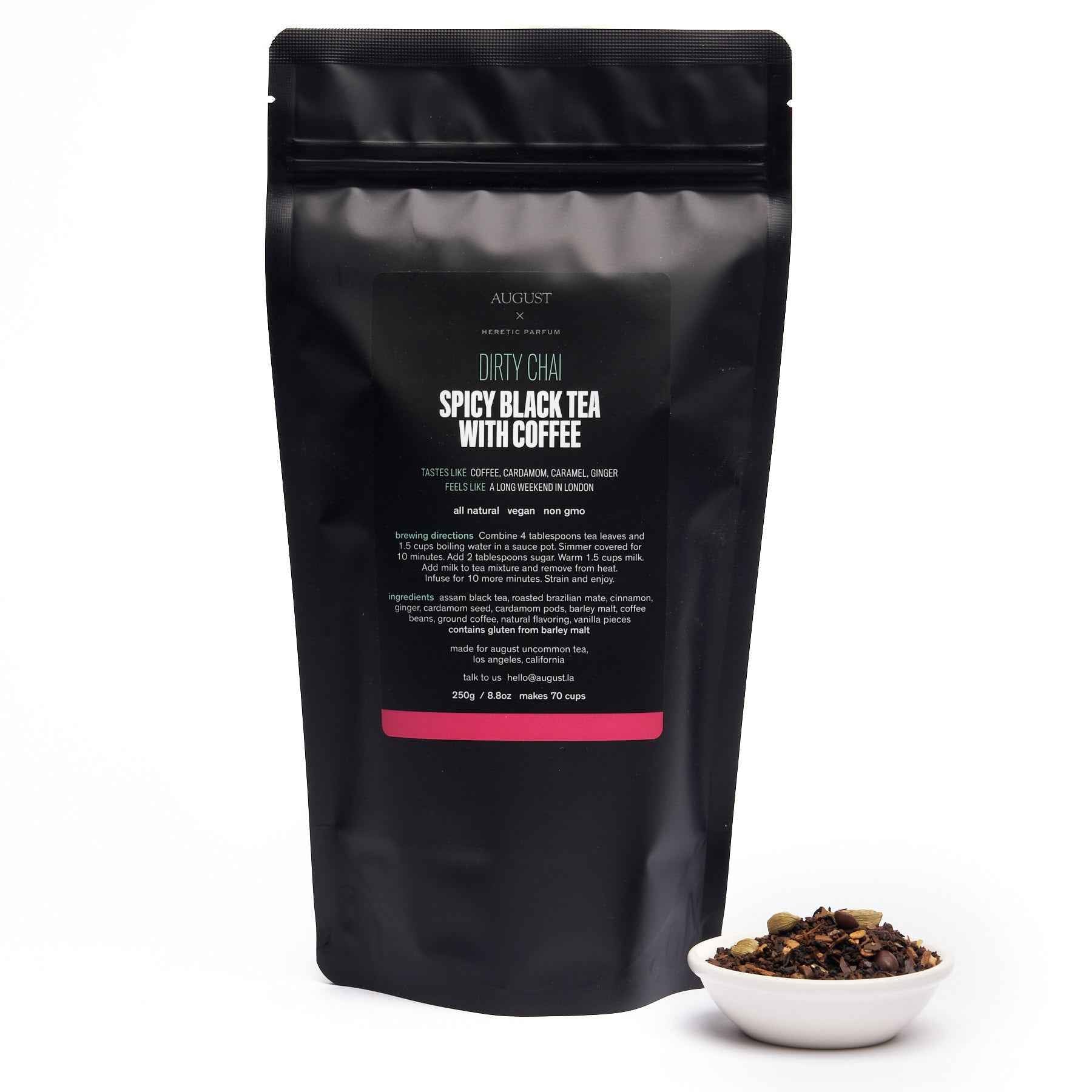 Dirty Chai - Spicy Black Tea With Coffee