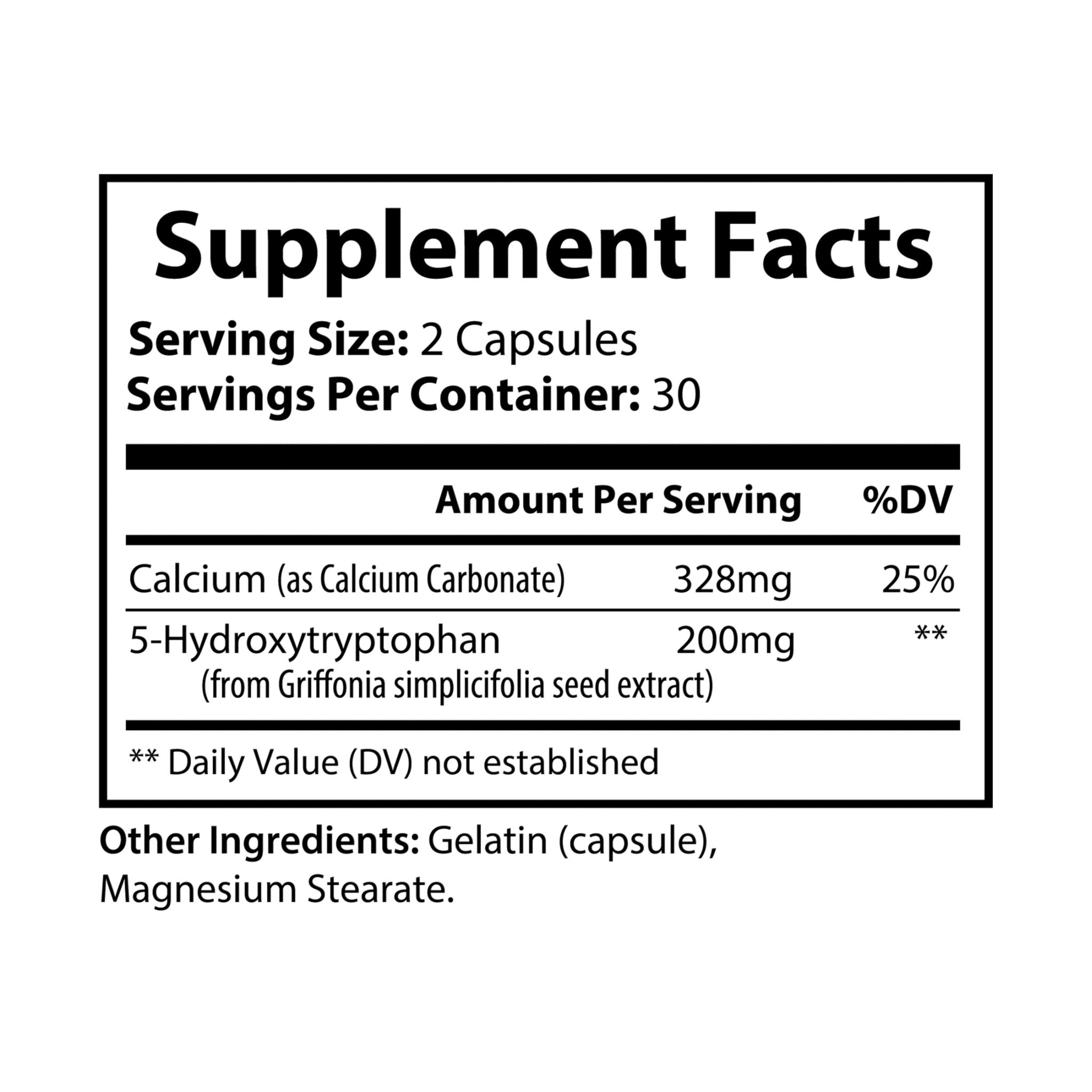 MindLift 5-HTP Supplement (60 Capsules) by Spee24, LLC