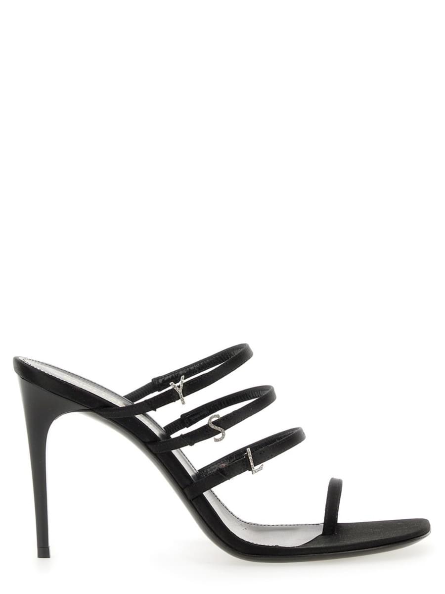 Saint Laurent Women Leather Sandal DestGlow