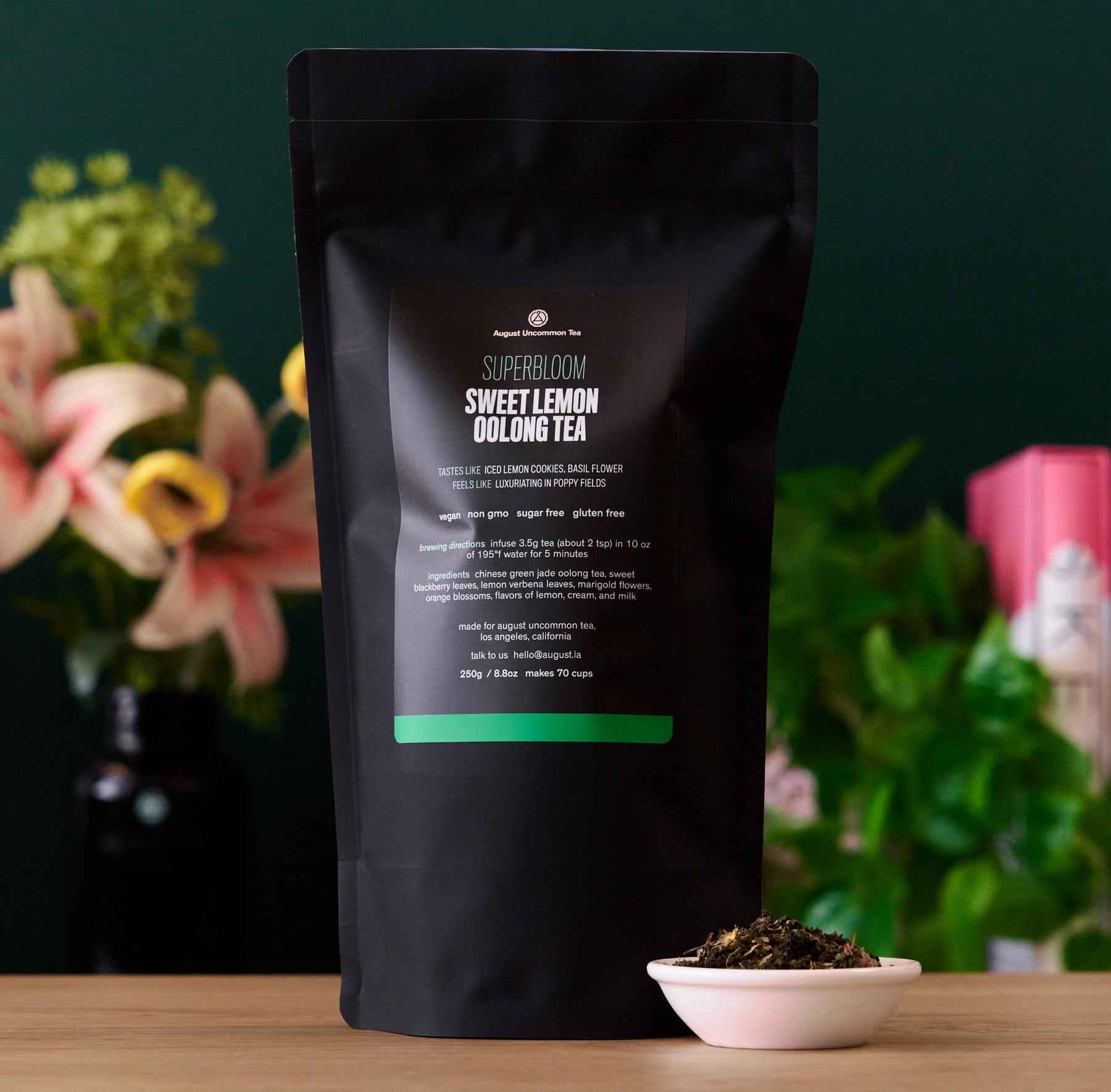 Superbloom - Sweet Lemon Oolong Green Tea