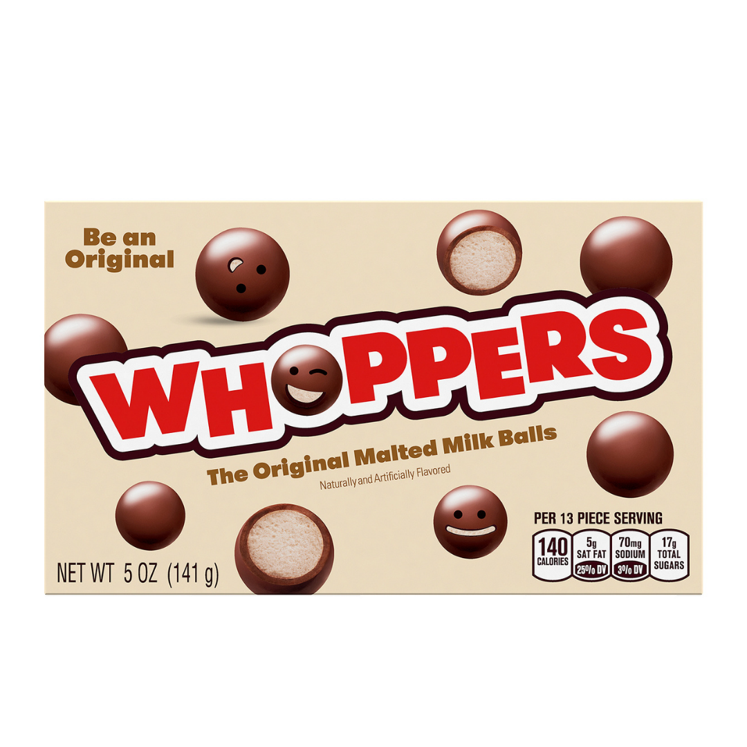Whoppers The Original Malted Milk Balls Theater Box (5oz) DestGlow