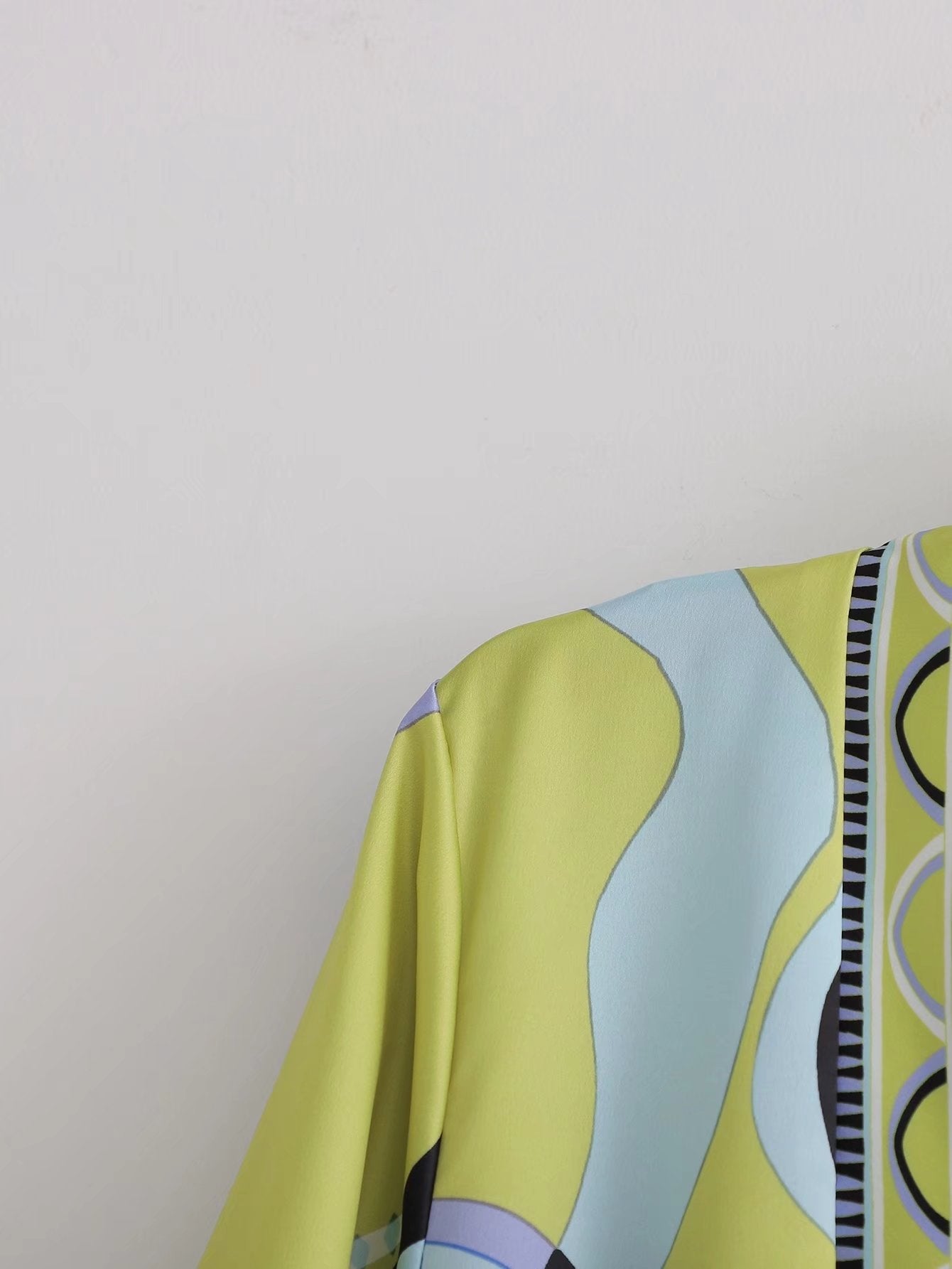 Women Clothing Summer Casual Collared Long Sleeve Printed Shirt Dress Lace-up Dress DestGlow