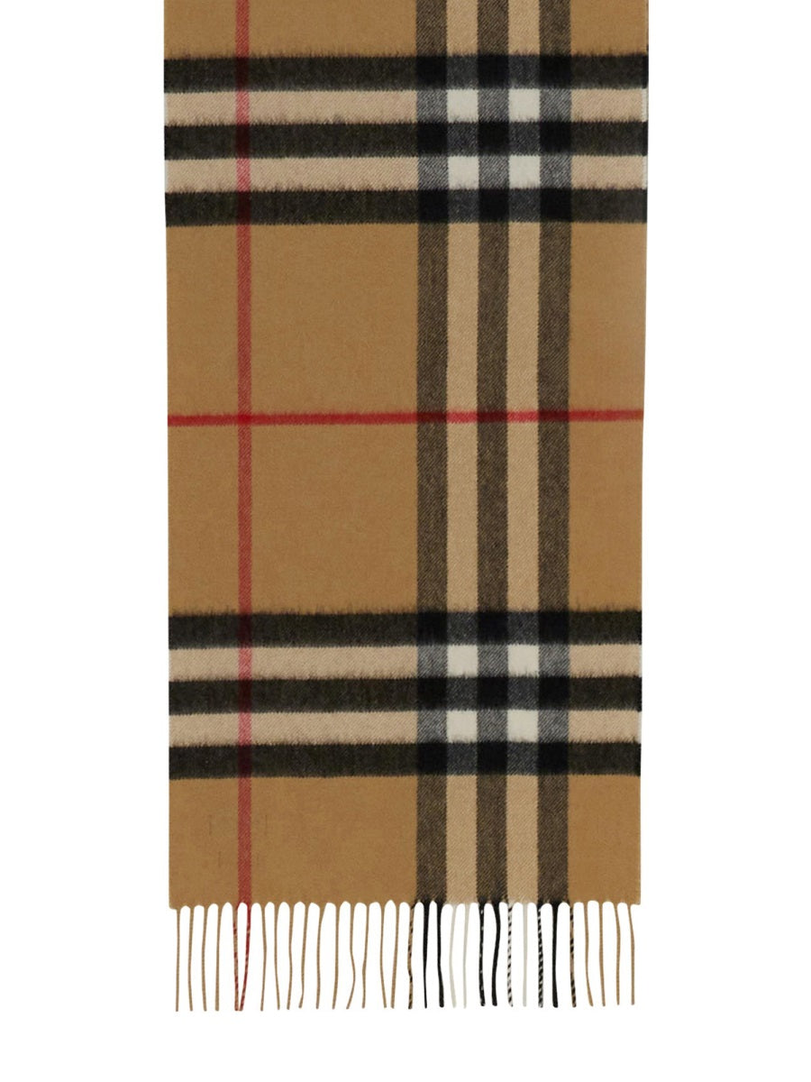 Burberry Men Cashmere Check Scarf by Luosophy