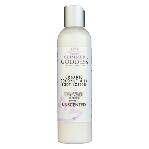 Organic Coconut Milk Body Lotion - Vegan Moisturizer with Virgin Coconut Oil