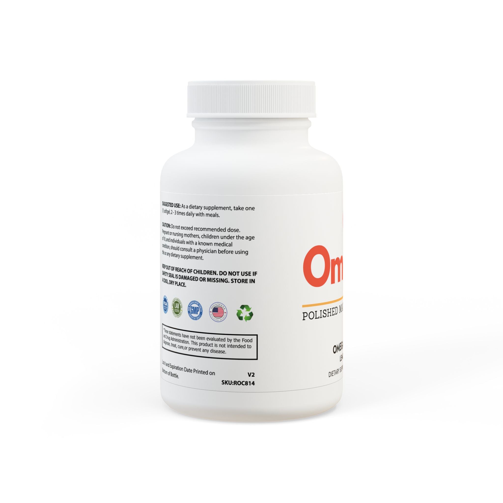 Omegor Omega 3 Fish Oil Supplement (60 Softgels) by Spee24, LLC