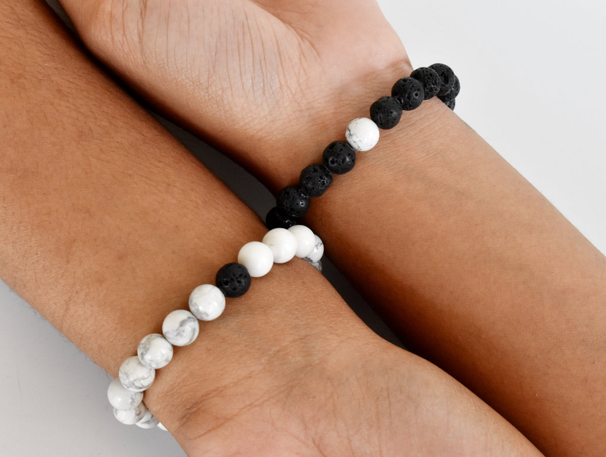 Lava Howlte Couple Bracelets, Anniversary Gift (Expansion and Inspiration ) DestGlow