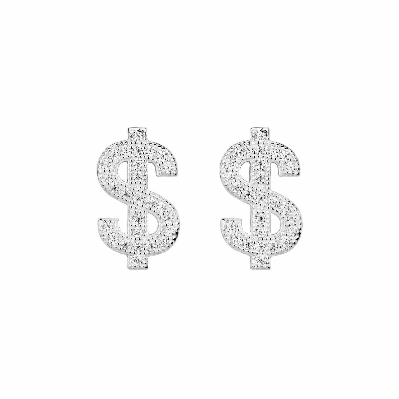 Dollar Sign Earrings