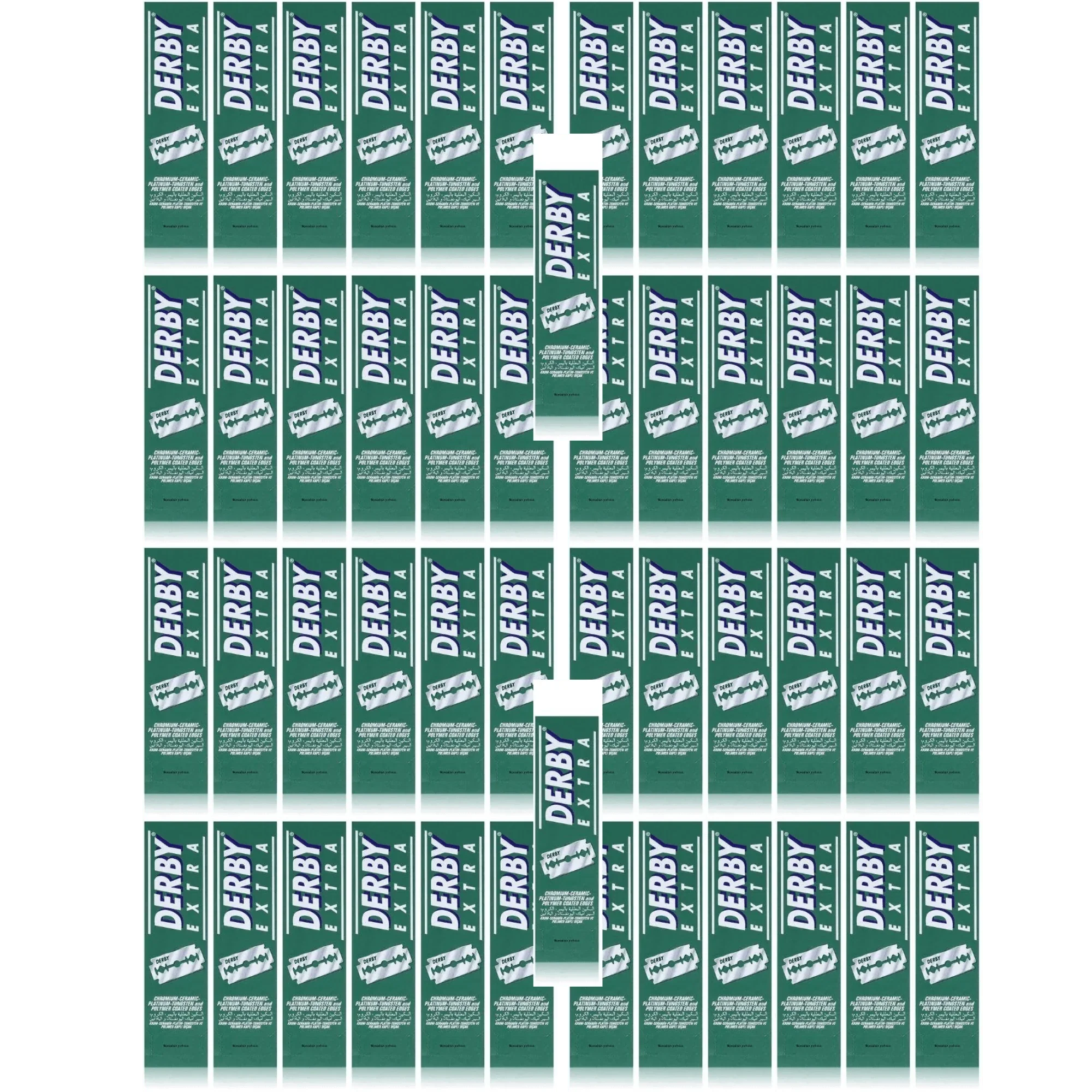 Derby Double Edge Razor Blades 100Pcs