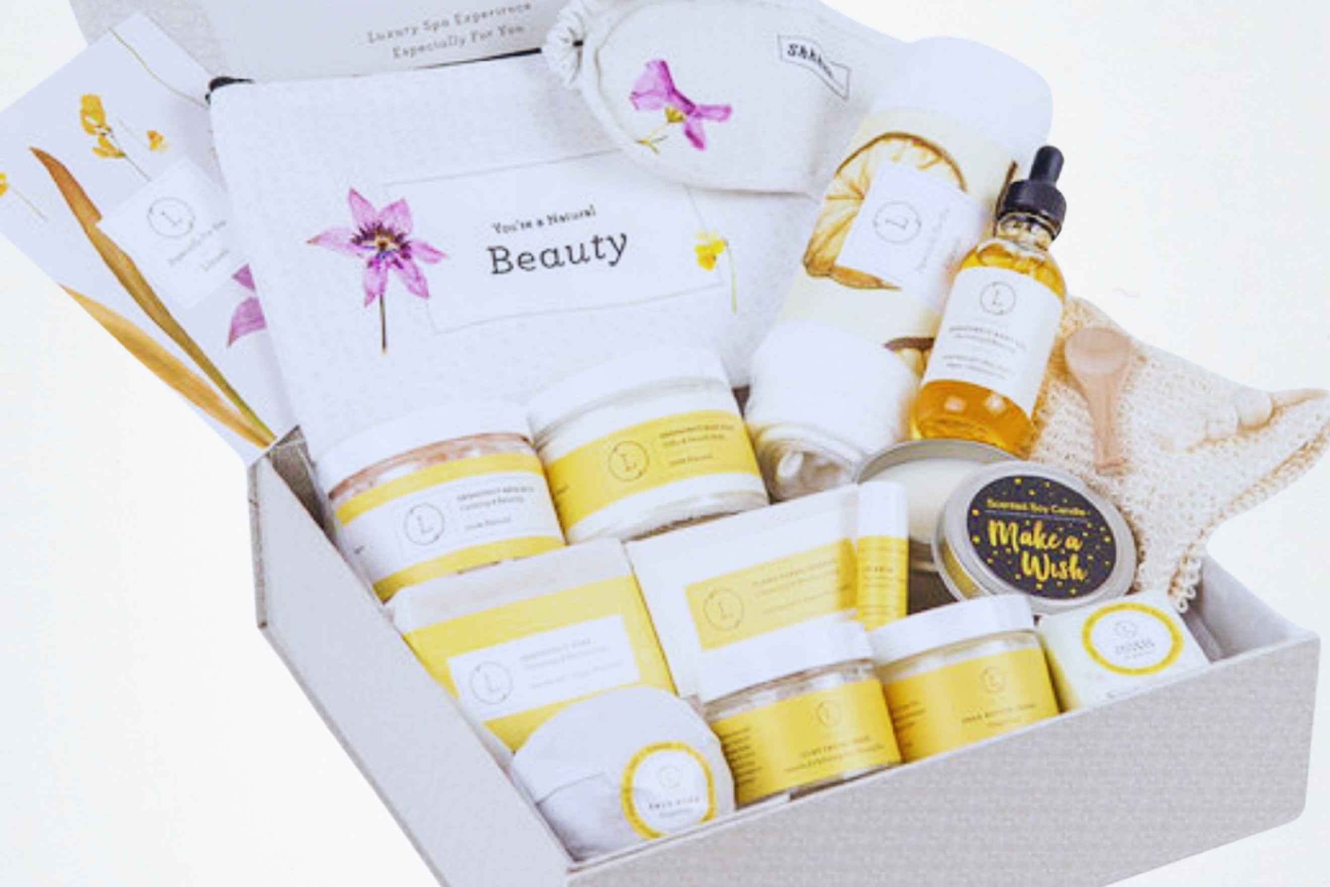 Cheer up Citrus Sunshine Gift Basket, Natural Care Package, Recovery Gift, New home gift, Attention Gift