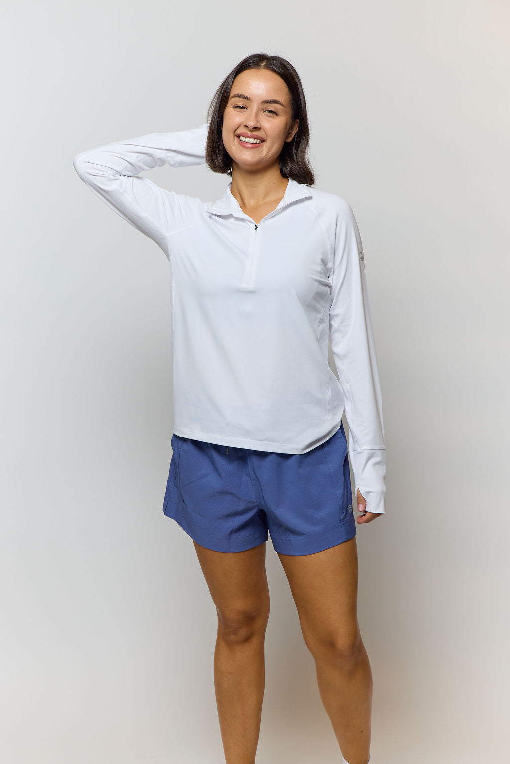 Foudy Mid-Weight Long Sleeve ½ Zip Top by Goal Five