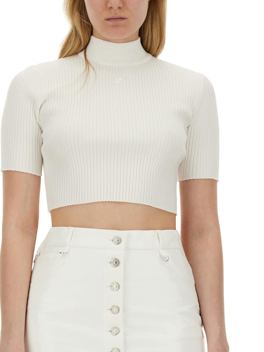 Courreges Women Top Cropped DestGlow