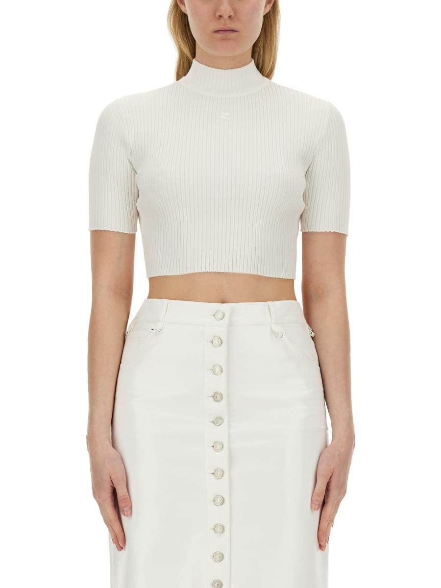 Courreges Women Top Cropped DestGlow