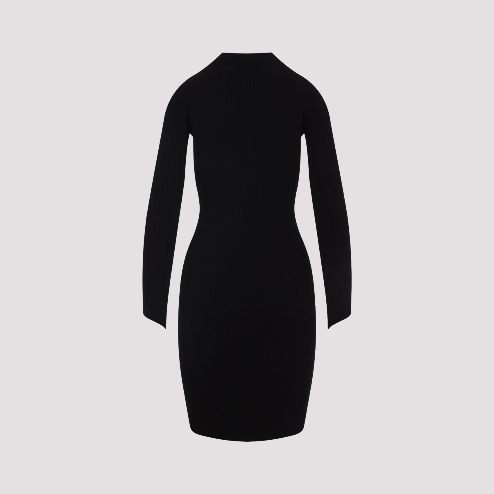 Courreges Circle Rib Mini Dress Women DestGlow