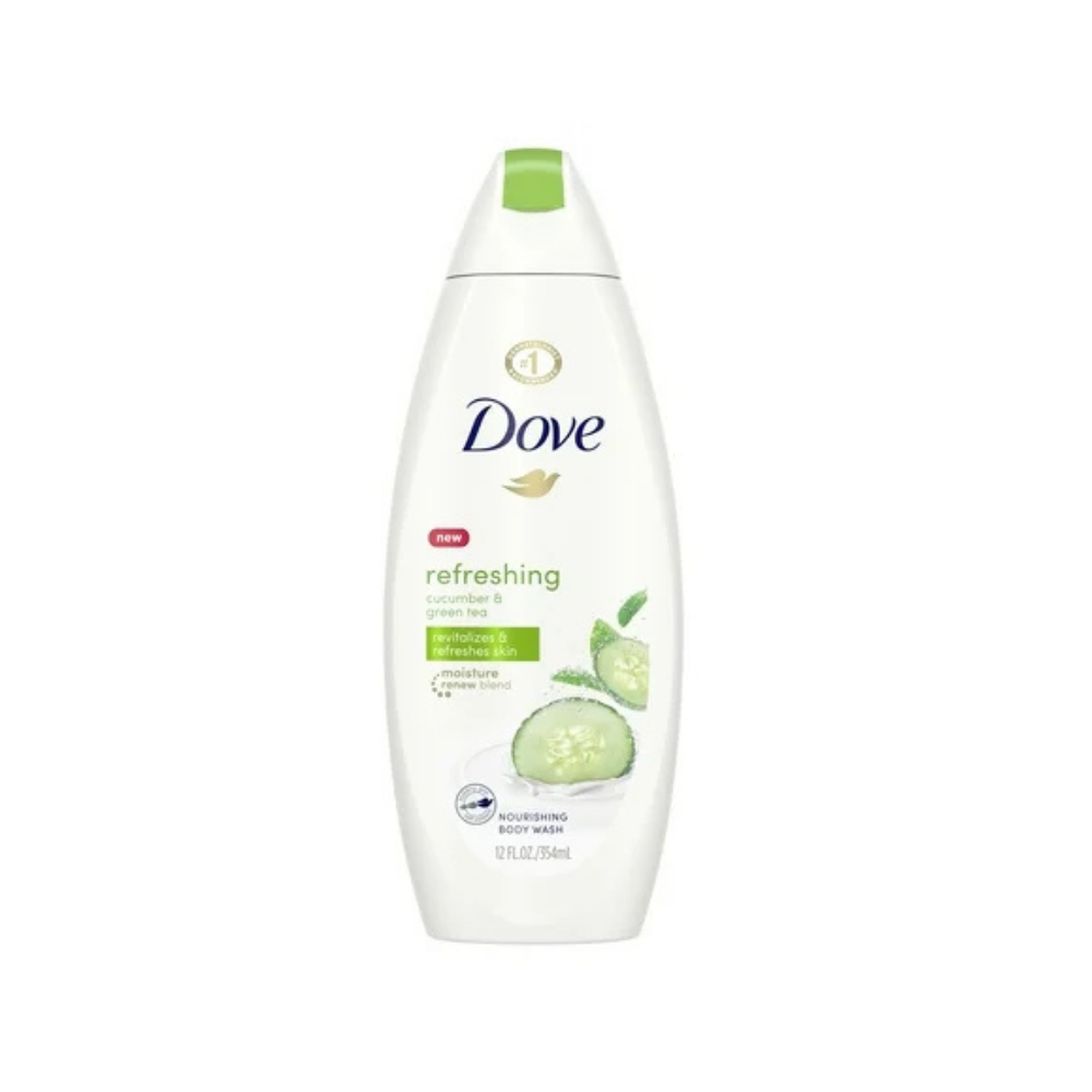 Dove Refreshing Body Wash Cucumber & Green Tea (12 oz) DestGlow