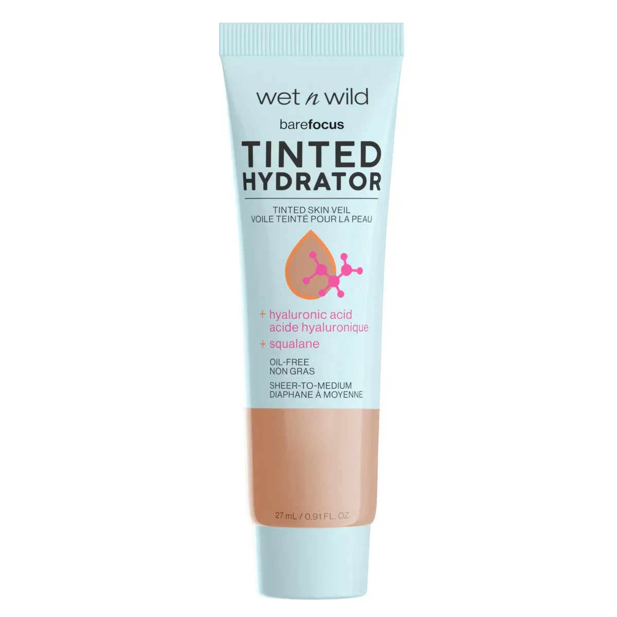 WET N WILD Bare Focus Tinted Hydrator Tinted Skin Veil - Tan Medium Deep - DestGlow