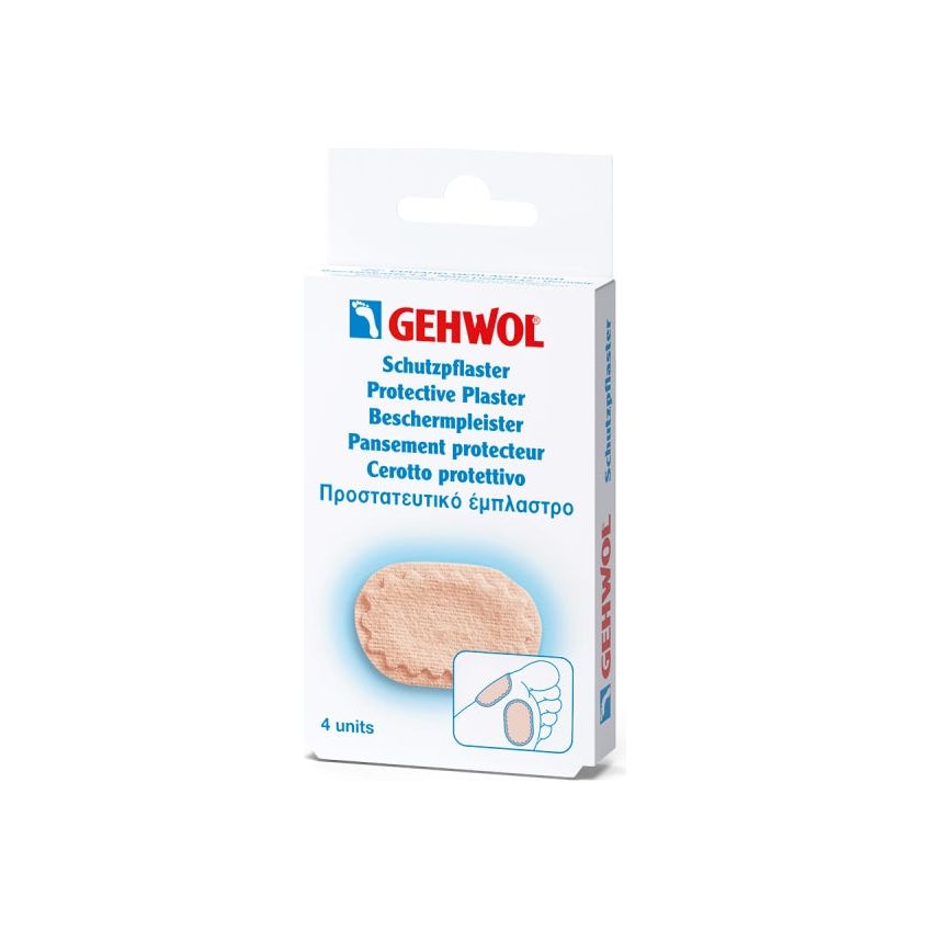 Gehwol Protective Plaster Oval 4 units by Pasteur Pharmacy