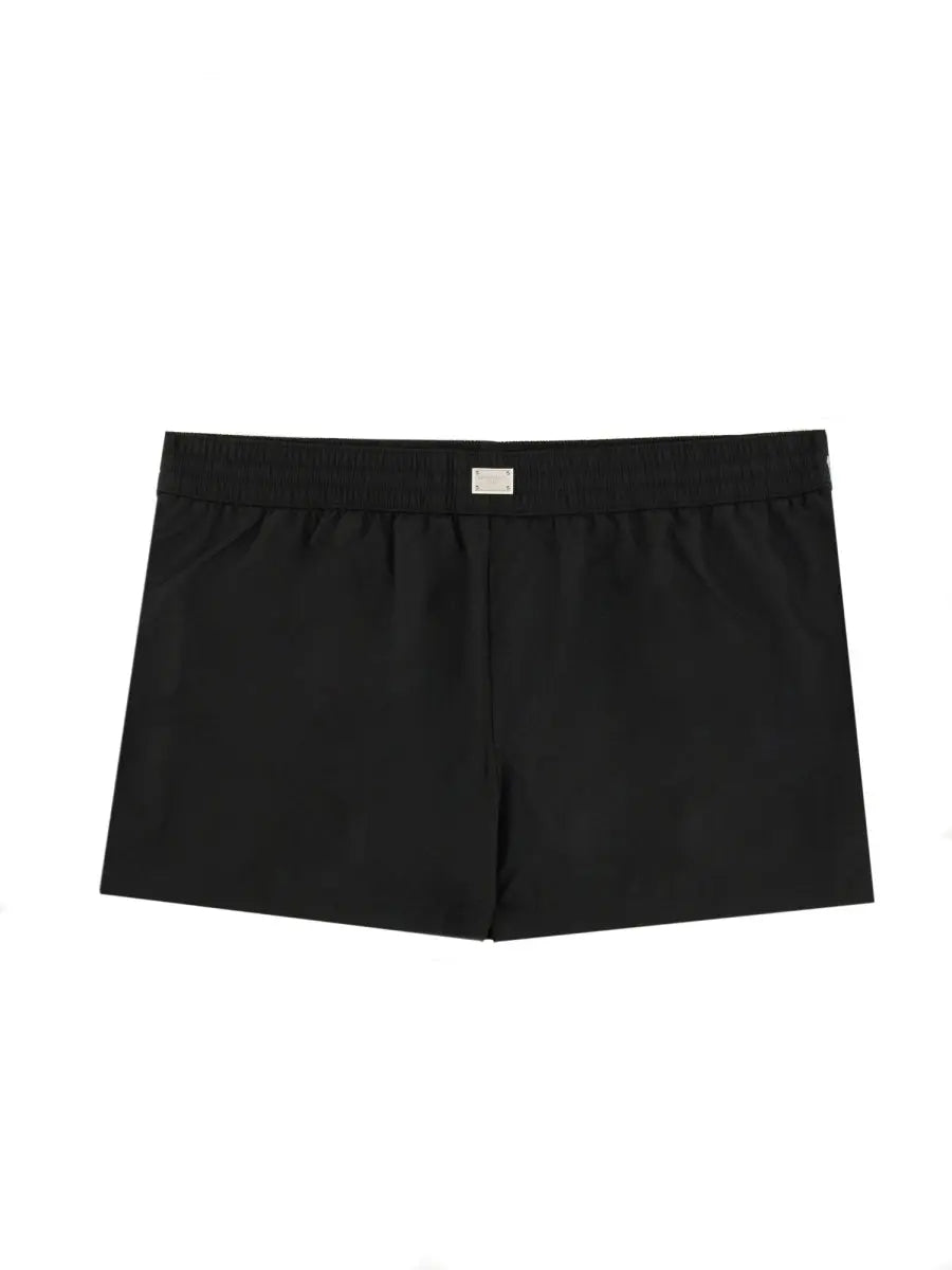 Dolce & Gabbana Men Logo Plaque Swimsuit