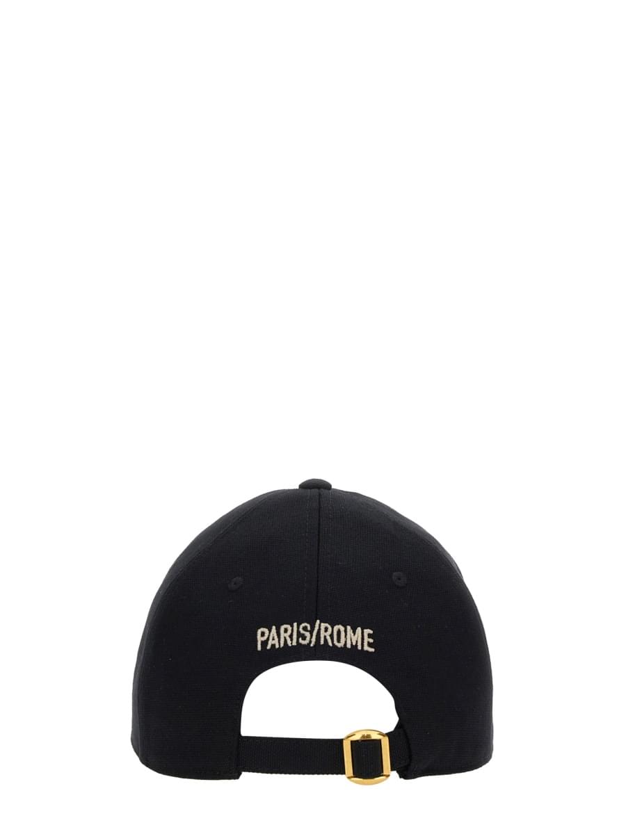 Valentino Garavani Men "Chez Valentine" Baseball Hat DestGlow