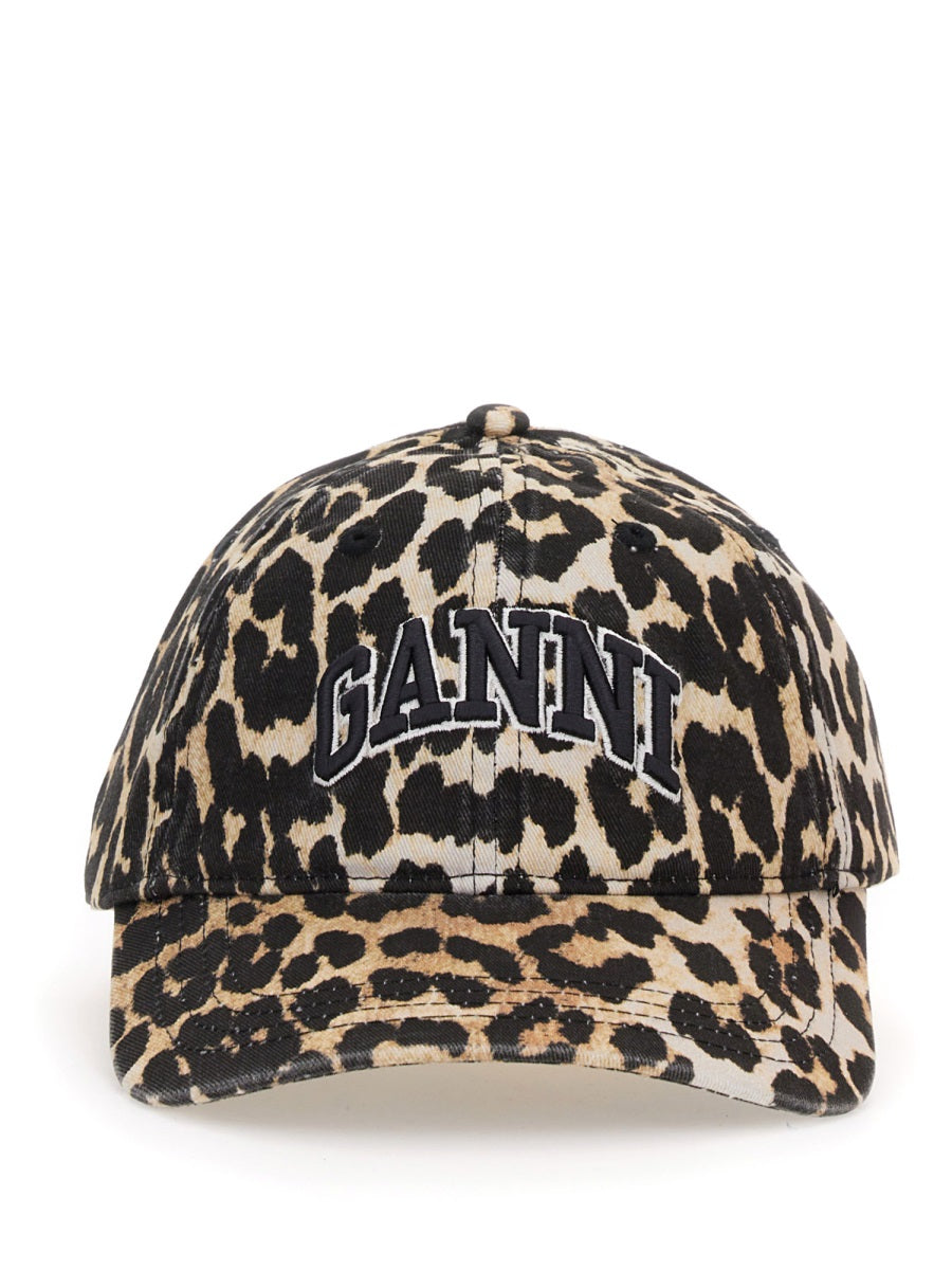 Ganni Women Baseball Hat With Logo DestGlow
