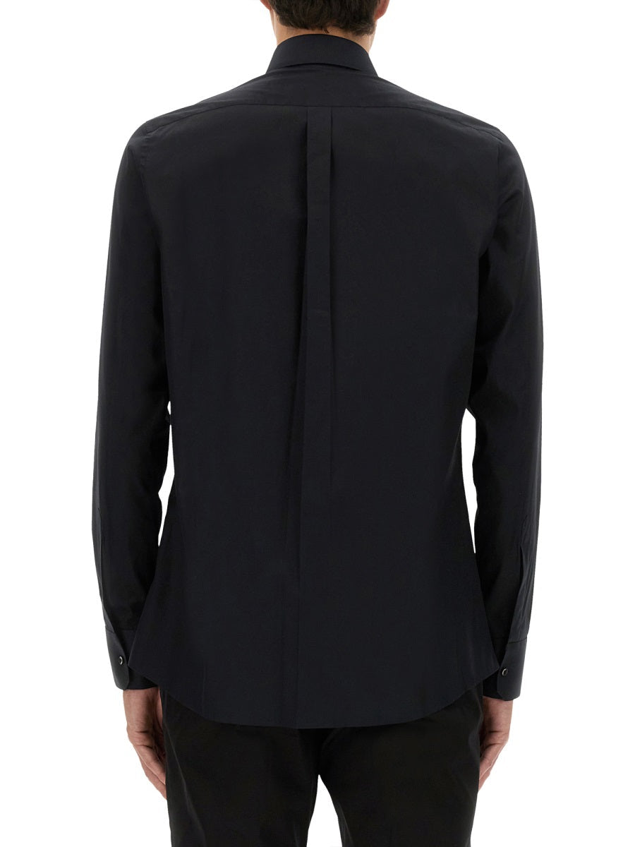 Dolce & Gabbana Men Gold Fit Cotton Shirt DestGlow