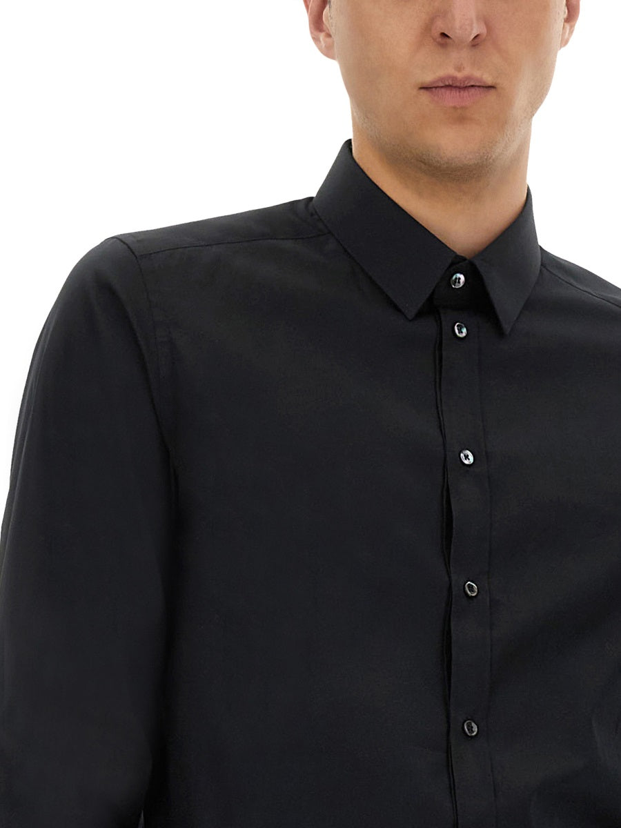 Dolce & Gabbana Men Gold Fit Cotton Shirt DestGlow