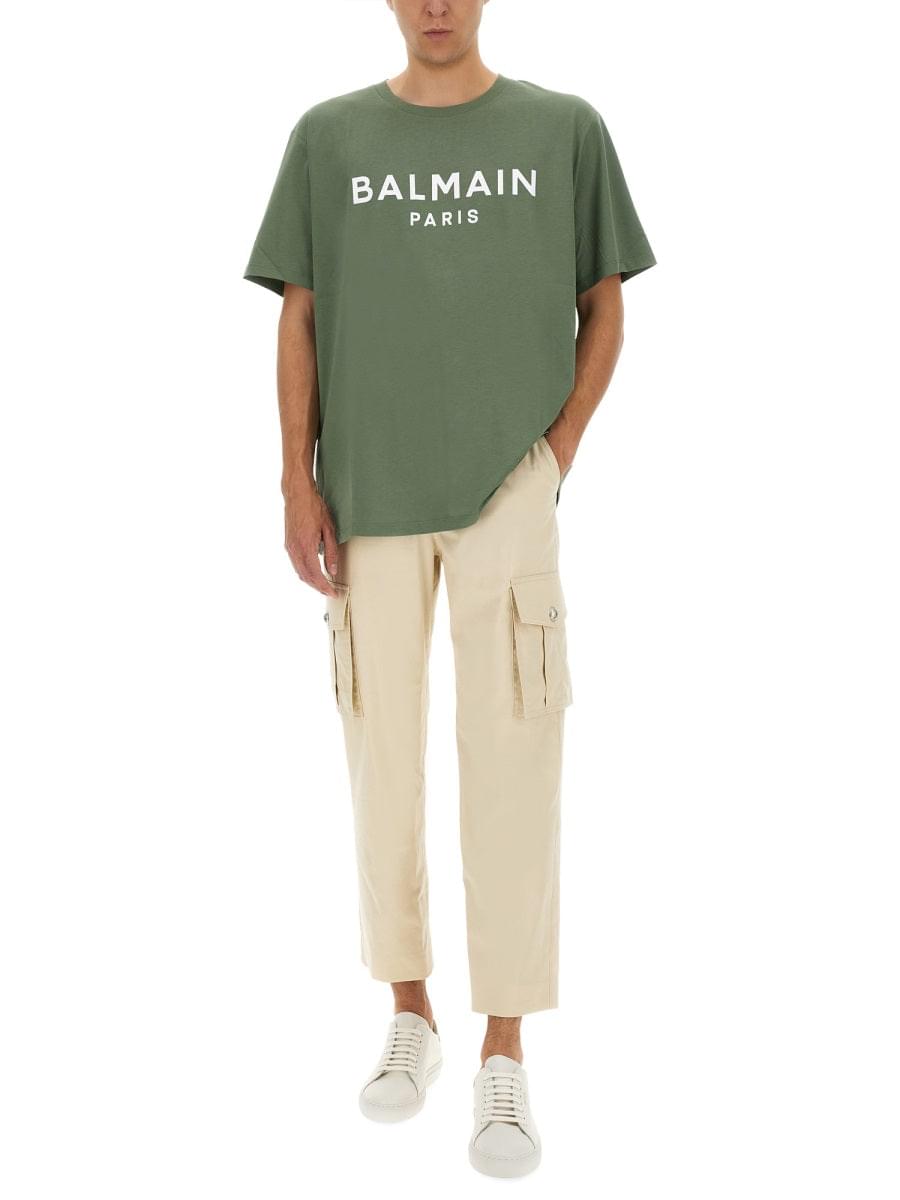 Balmain Men Cotton Cargo Pants DestGlow