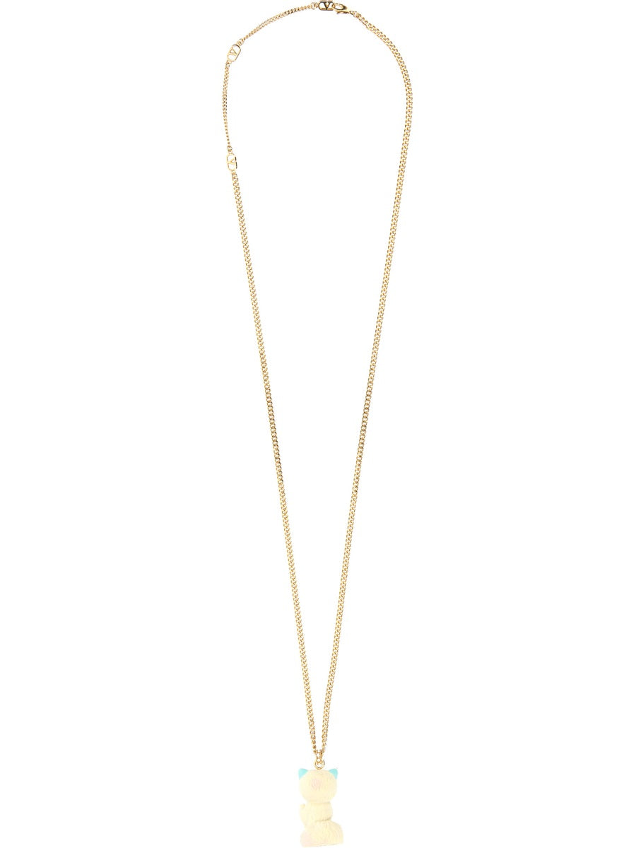 Valentino Garavani Men "Le Chat De La Maison" Necklace DestGlow