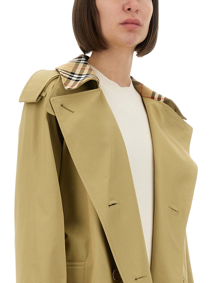 Burberry Women Long "Castleford" Trench Coat DestGlow