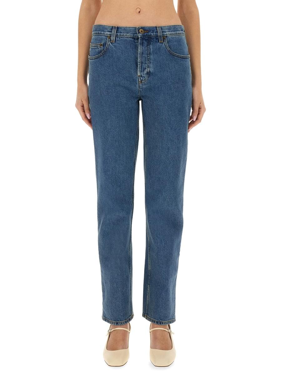 Burberry Women Straight Fit Jeans DestGlow