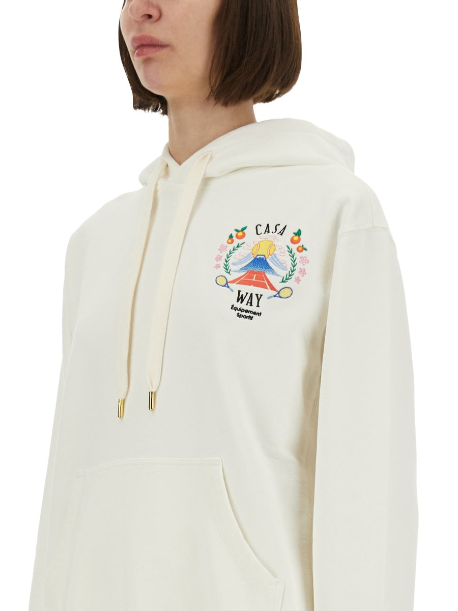 Casablanca Women "Casaway Mountain" Sweatshirt DestGlow