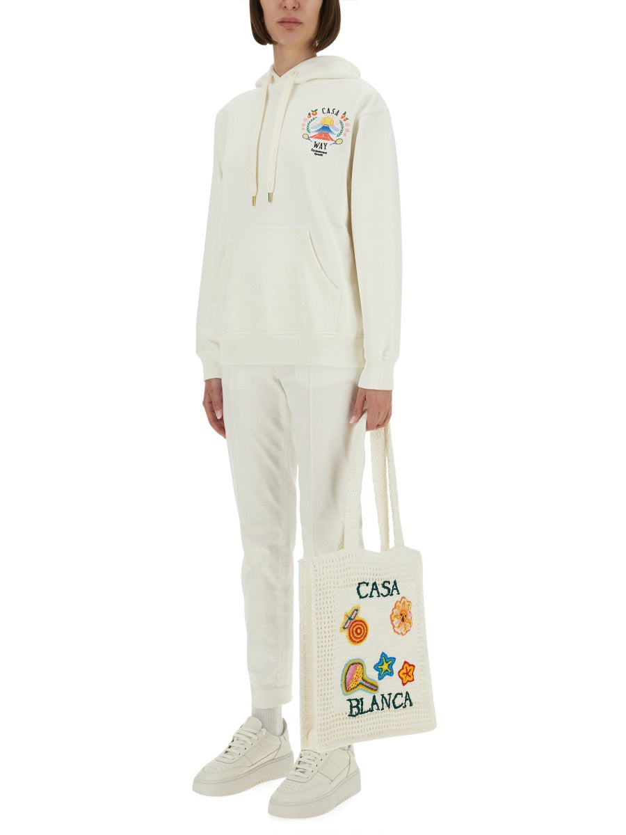 Casablanca Women "Casaway Mountain" Sweatshirt DestGlow