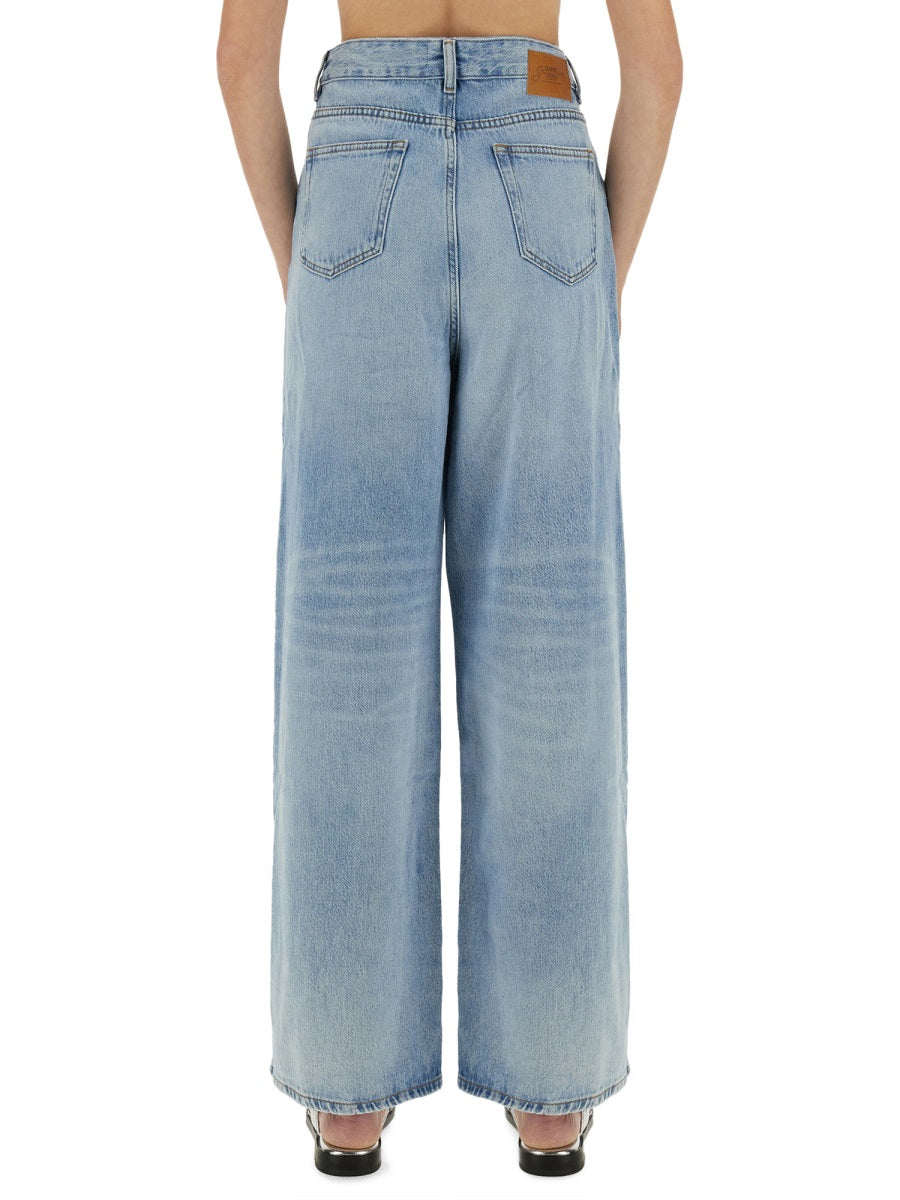 Ganni Women Jeans Baggy DestGlow