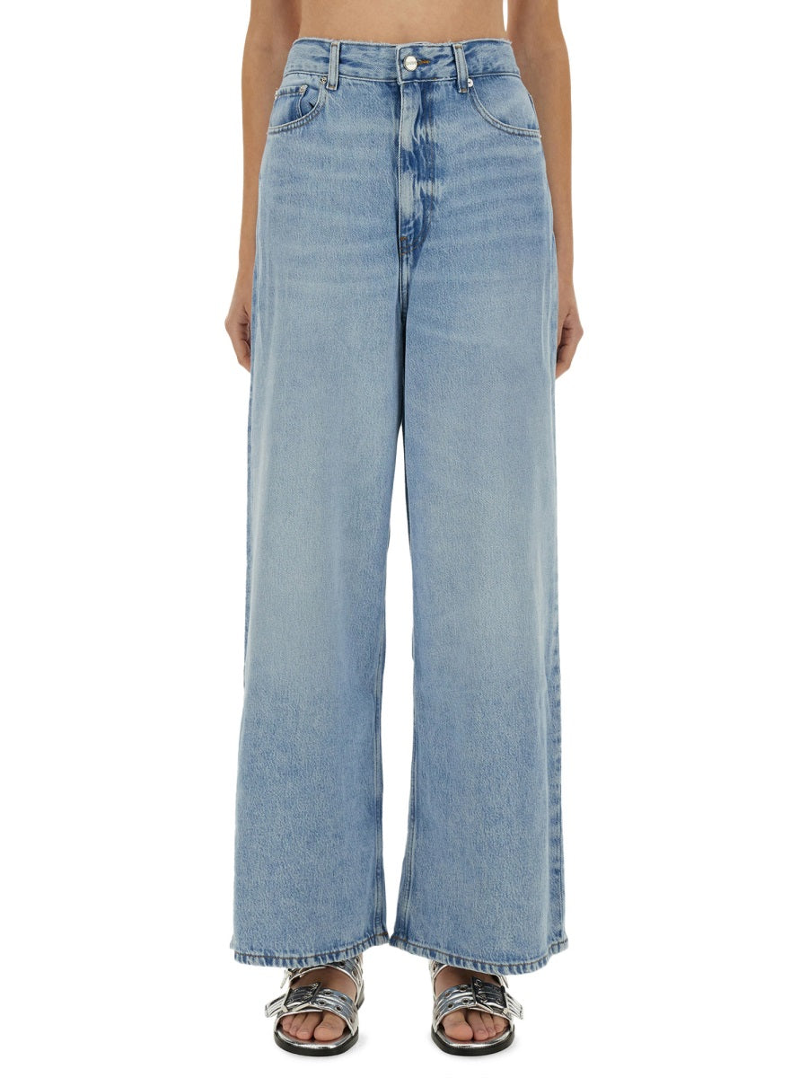 Ganni Women Jeans Baggy DestGlow