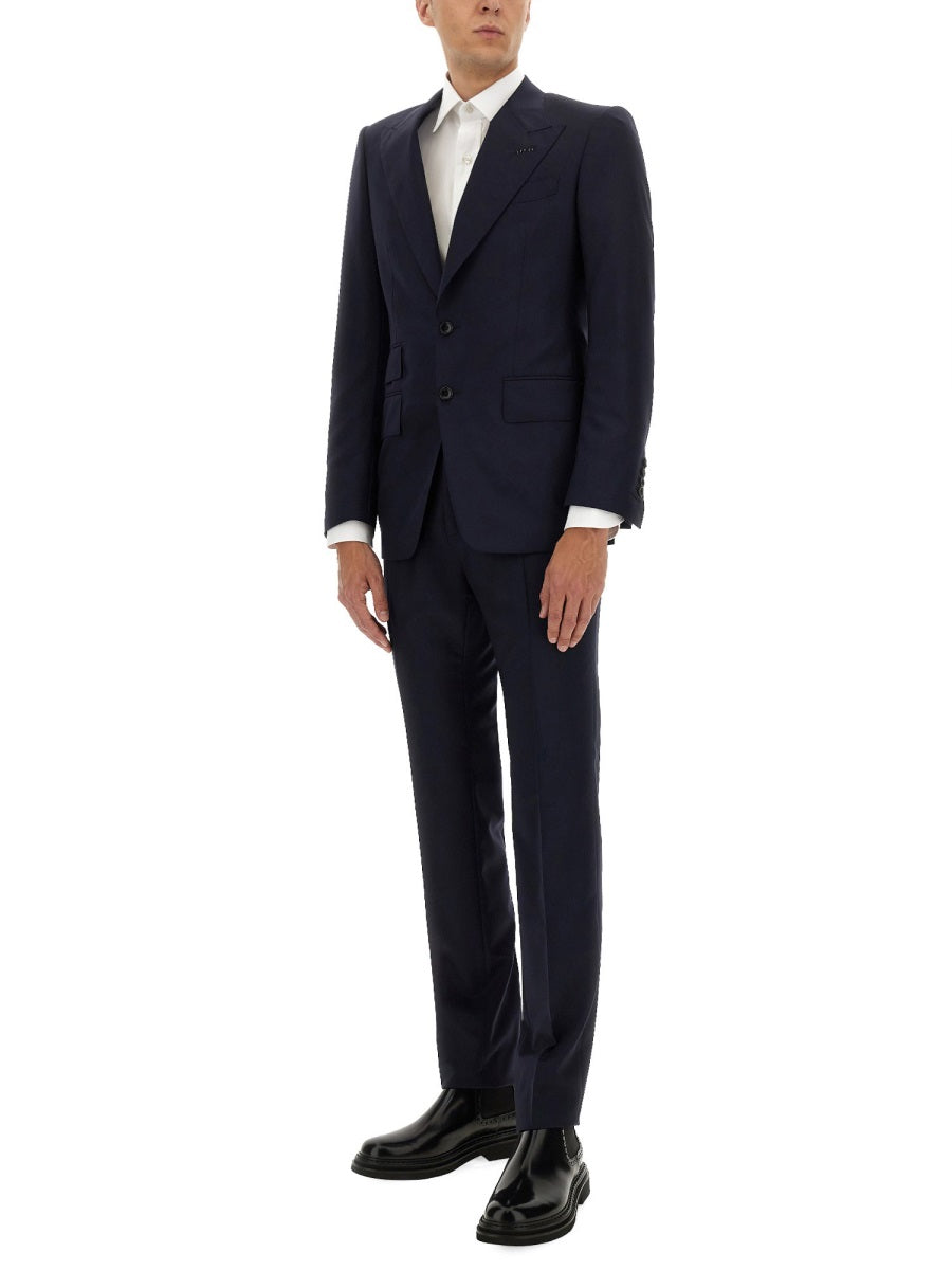 Tom Ford Men "Grand Overcheck Shelton" Suit by Luosophy